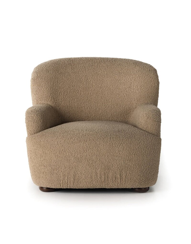 Four Hands Kadon Chair - Sheepskin Camel