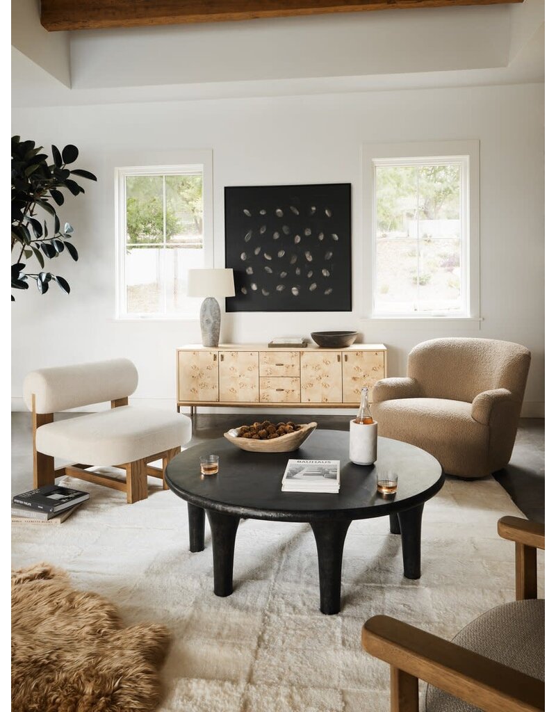 Four Hands Kadon Chair - Sheepskin Camel