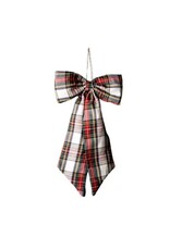 Luxe B Co Med Red Plaid Bow