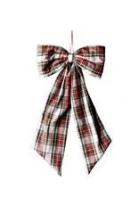 Luxe B Co Large Red Plaid Bow