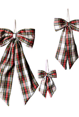 Luxe B Co Large Red Plaid Bow