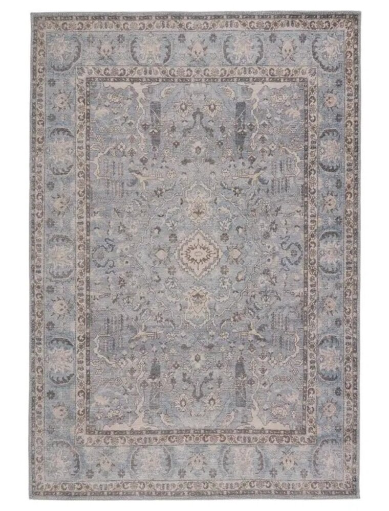 Jaipur 2'6" x 8' RUNNER BLUE RUG KND12