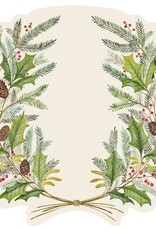 Elizabeth Foster Christmas Sprigs Placemat - 12 Sheets