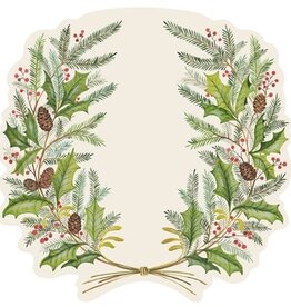 Elizabeth Foster Christmas Sprigs Placemat - 12 Sheets