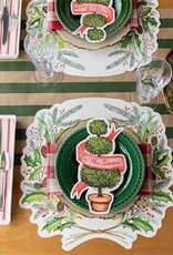 Elizabeth Foster Christmas Sprigs Placemat - 12 Sheets