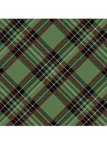 Hester & Cook Green Plaid Placemat - Pad of 18 Sheets
