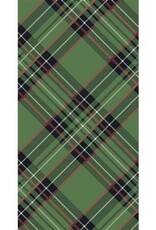 Hester & Cook Green Plaid Guest Napkin - Pack of 16
