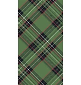 Hester & Cook Green Plaid Guest Napkin - Pack of 16