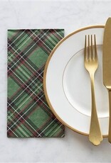 Hester & Cook Green Plaid Guest Napkin - Pack of 16