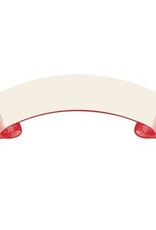 Hester & Cook Classic Red Banner Table Accent - Pack of 12