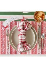 Hester & Cook Classic Red Banner Table Accent - Pack of 12