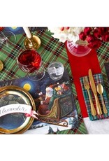 Hester & Cook Classic Red Banner Table Accent - Pack of 12