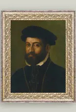 Petal Lane 5 x 7 Portrait of Bearded Man w/Gold Frame