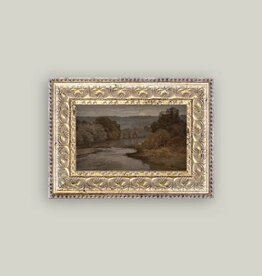 Petal Lane 7 x 5 Autumn River w/Gold Frame