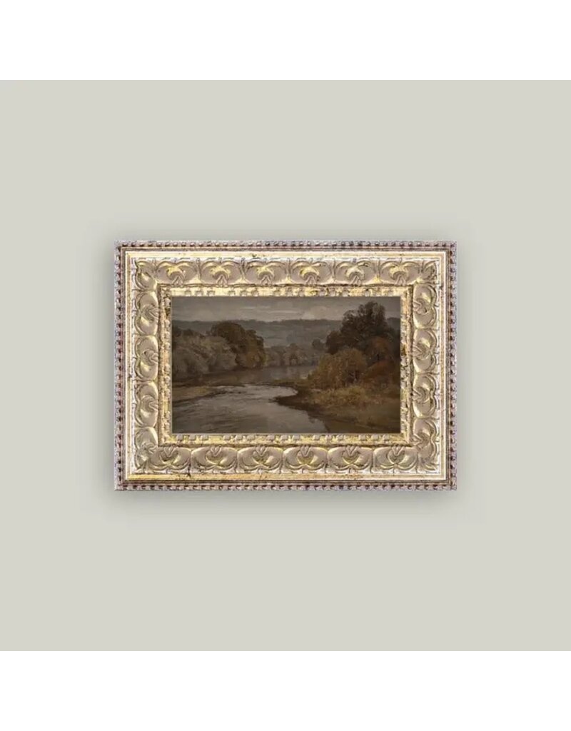 Petal Lane 7 x 5 Autumn River w/Gold Frame