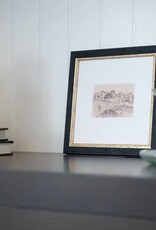 Petal Lane 8 x 8 Tuscan Village w/Gold Frame