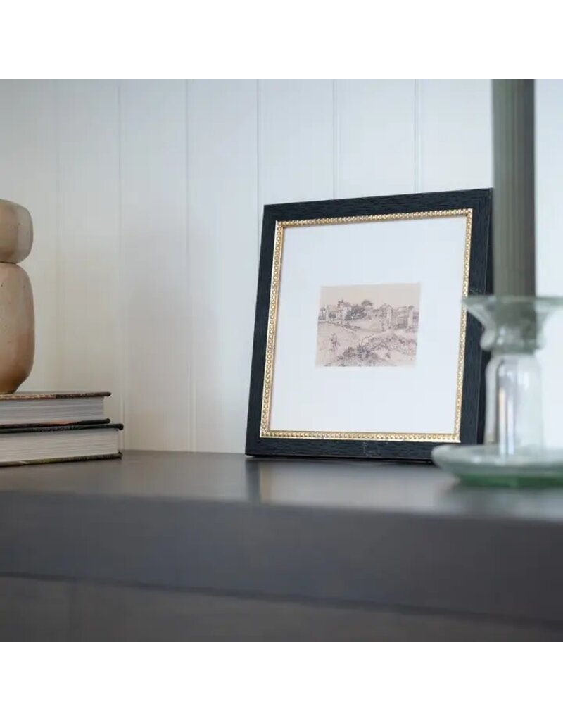 Petal Lane 8 x 8 Tuscan Village w/Gold Frame