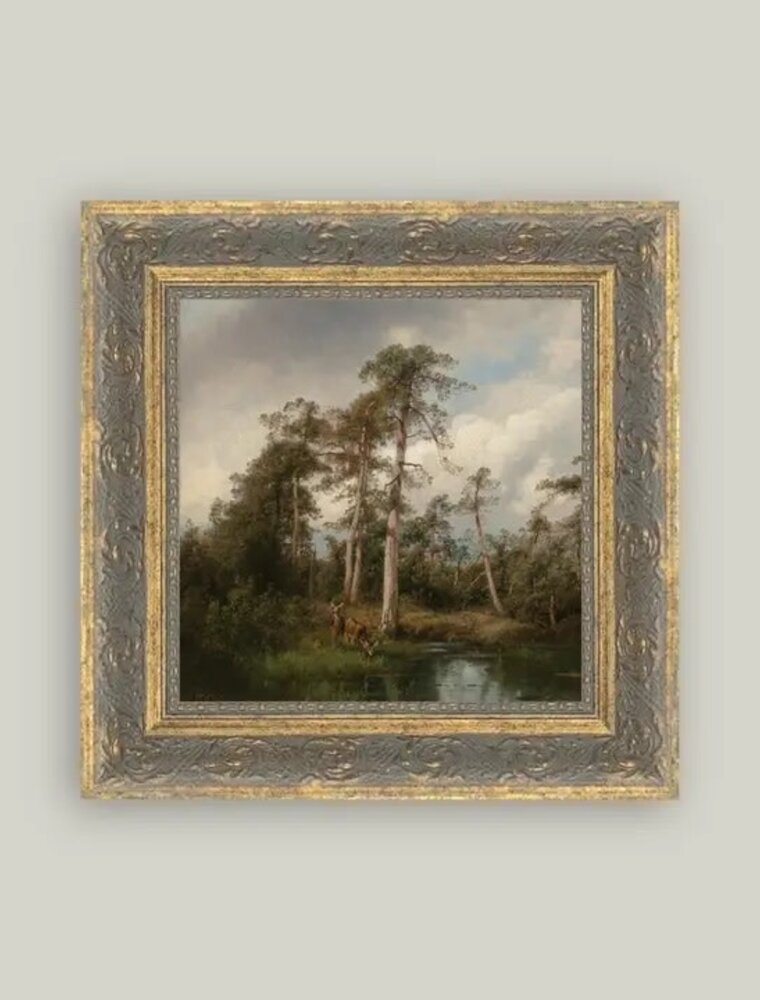 Petal Lane 6 x 6 Live Oaks with Deer