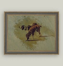 Petal Lane 9 x 7 Two Dogs