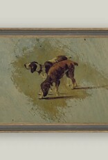 Petal Lane 9 x 7 Two Dogs