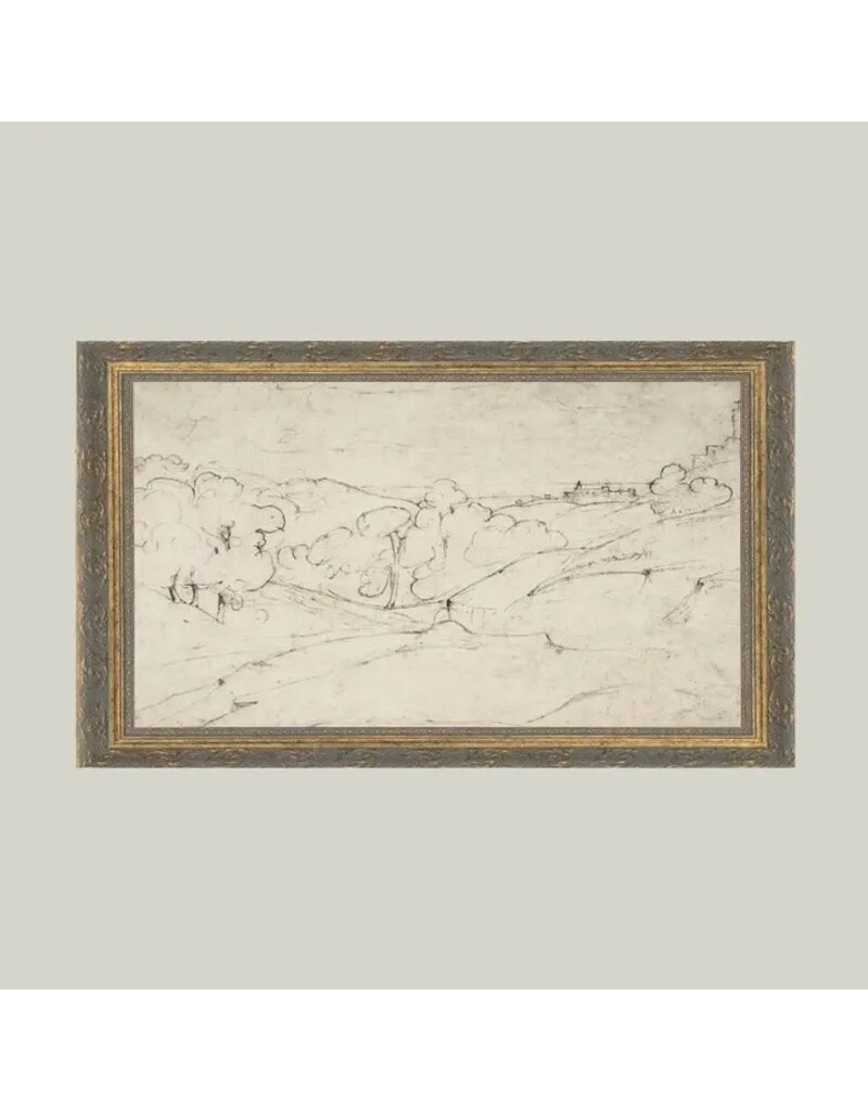 Petal Lane 12 x 7 Rolling Hills Sketch