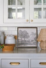 Petal Lane 5 x 5 Landscape with Family under Tree