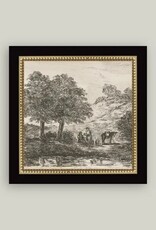 Petal Lane 5 x 5 Landscape with Family under Tree