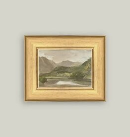 Petal Lane 8 x 6 Lake District w/Gold Frame