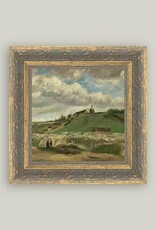 Petal Lane 6 x 6 The Hill of Montmartre w/Gold Frame