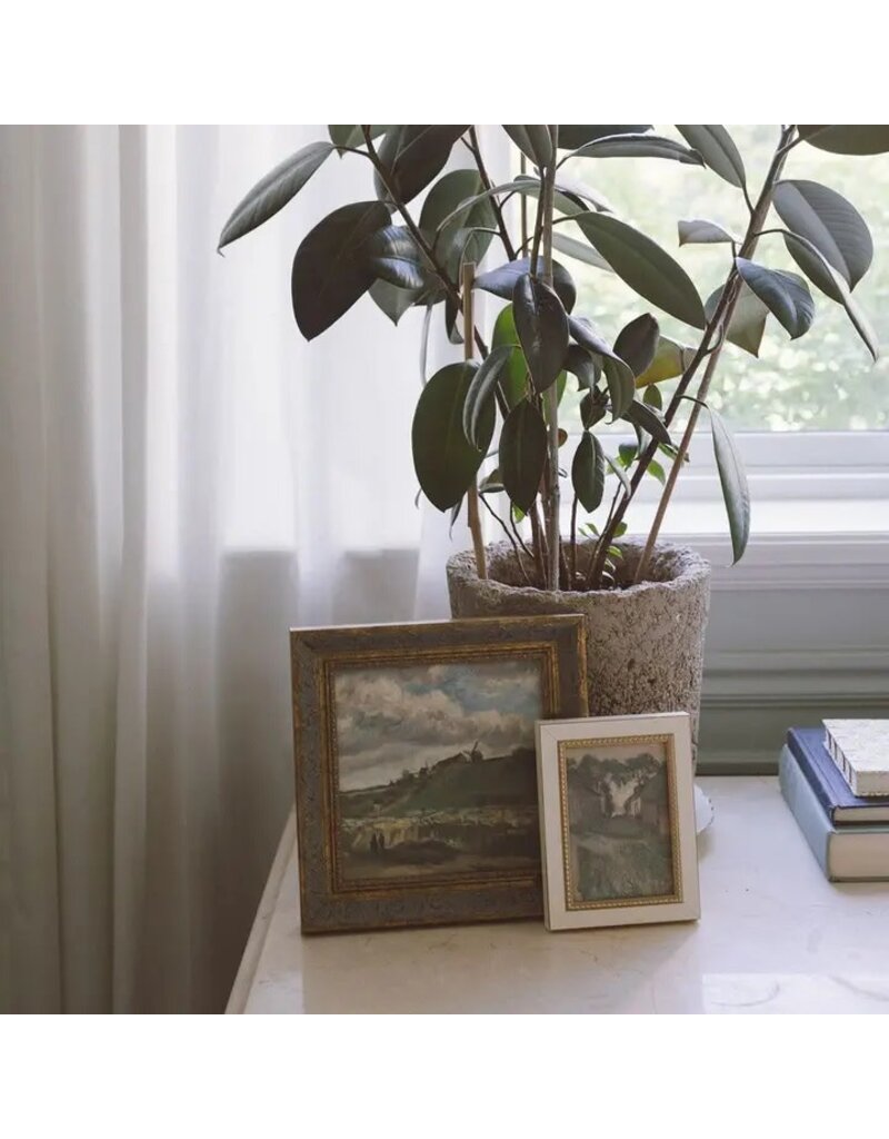 Petal Lane 6 x 6 The Hill of Montmartre w/Gold Frame