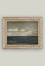 Petal Lane 10 x 8 Ocean View Art w/Antique Frame