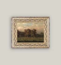 Petal Lane 7 x 5 Sheep Farm w/Gold Frame