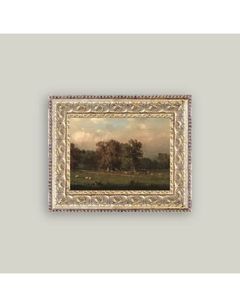 Petal Lane 7 x 5 Sheep Farm w/Gold Frame