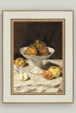 Petal Lane 4 x 6 Pears Still Live w/Gold & White Frame