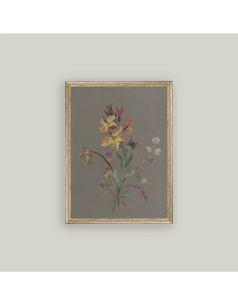Petal Lane 8 x 10 French Wildflowers w/Antique Frame