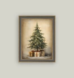 Petal Lane 7 x 9 Christmas Tree with Presents