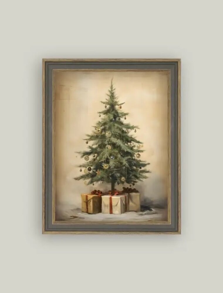 Petal Lane 7 x 9 Christmas Tree with Presents