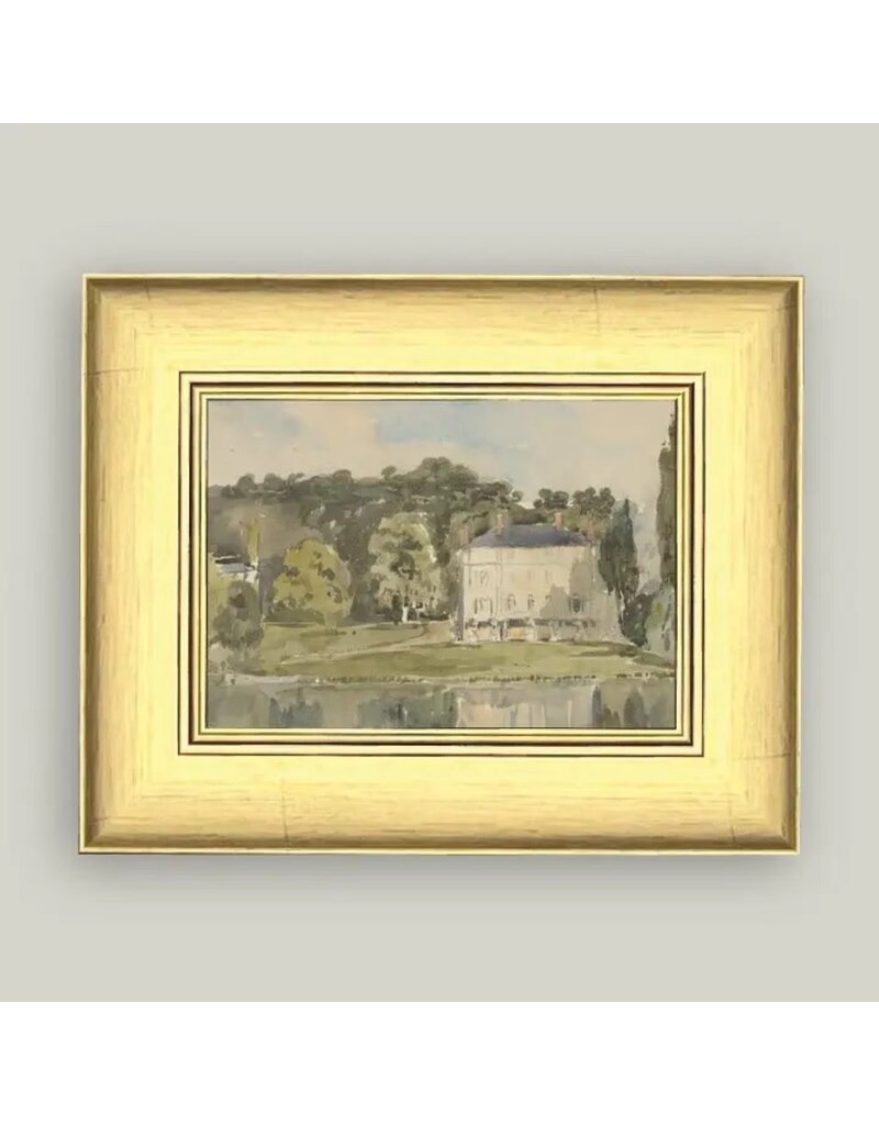 Petal Lane 8 x 6 View of Chateau w/Gold Frame