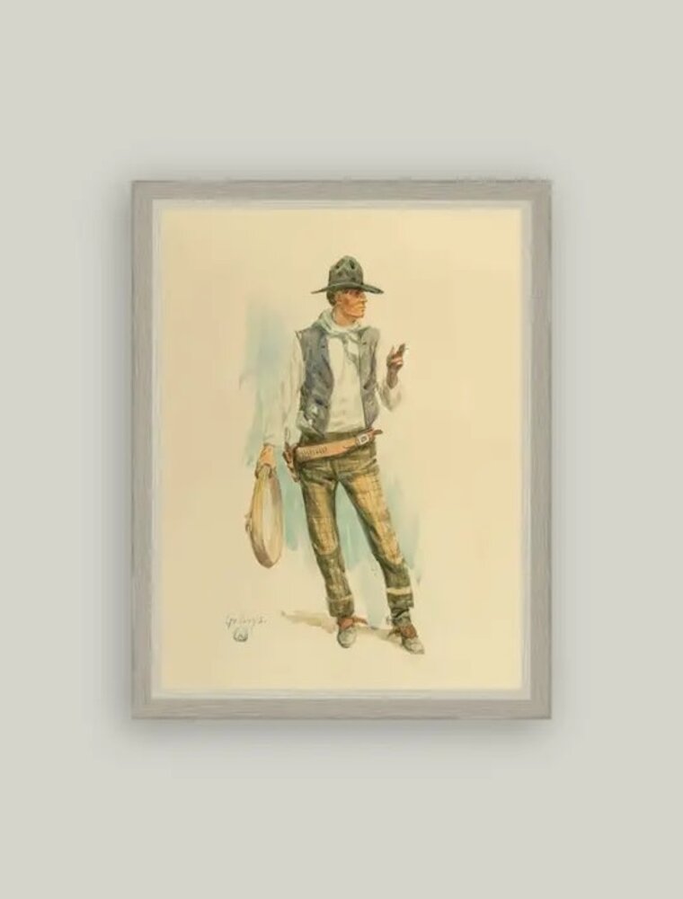 Petal Lane 7 x 9 The Ranahan w/Grey Frame