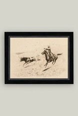 Petal Lane 6 x 4 Long Throw w/Black Frame