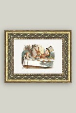 Petal Lane 7 x 5 Tea Party with the Mad Hatter w/Antique Frame