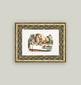 Petal Lane 7 x 5 Tea Party with the Mad Hatter w/Antique Frame