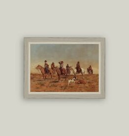 Petal Lane 6 x 4 Cowboys Ride w/Grey Frame