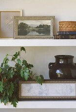 Petal Lane 17 x 6 Country Meadow Sketch w/Brown Frame