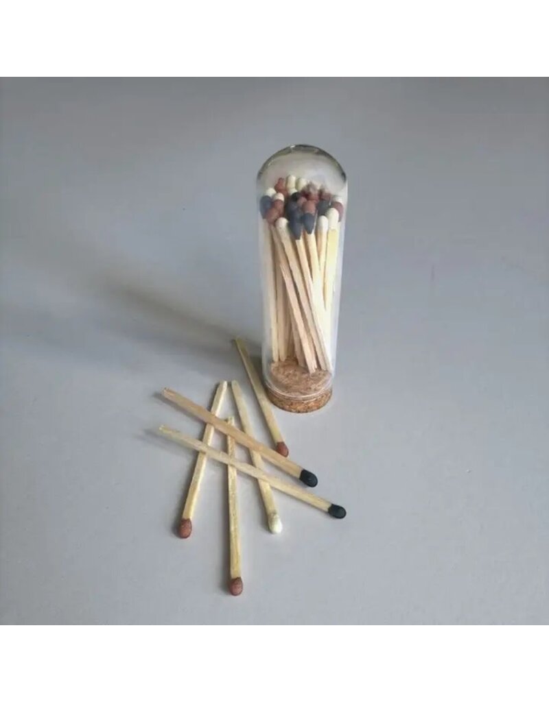 CJ Gift Goddess Brown, Black & Ivory - 3" Matches in Cloche w/heart