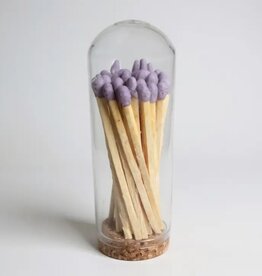CJ Gift Goddess Lovely Lavender - 3" Matches in Cloche w/heart