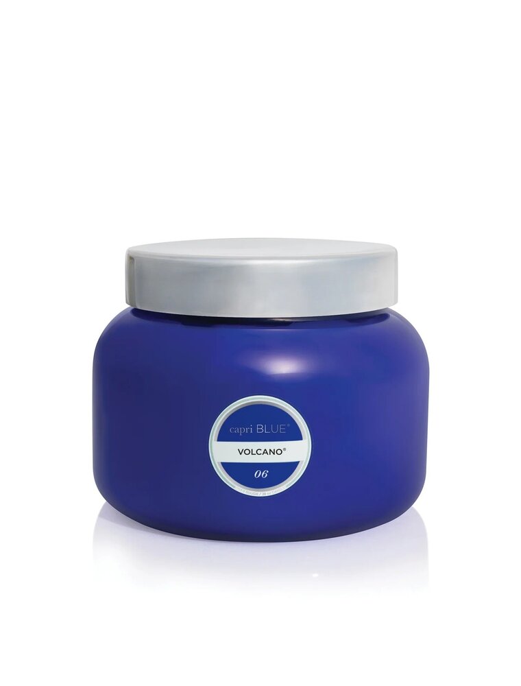 Capri BLUE 28oz Volcano Blue Signature Jar
