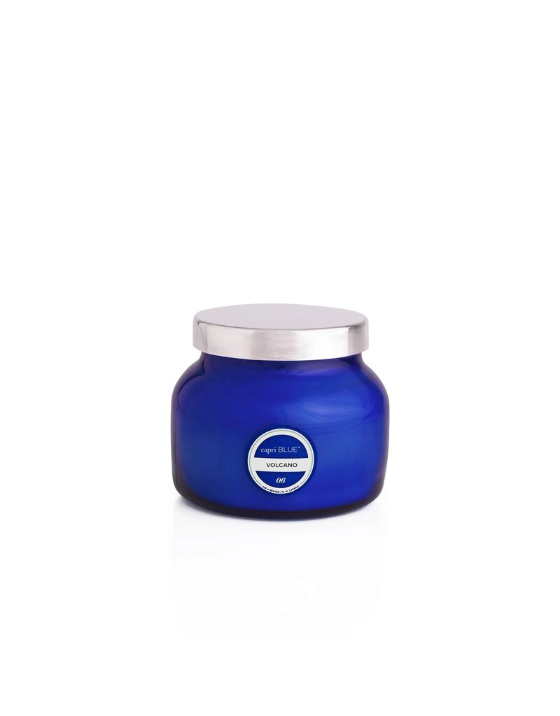 Capri BLUE 8oz Volcano Signature Petite Jar Candle