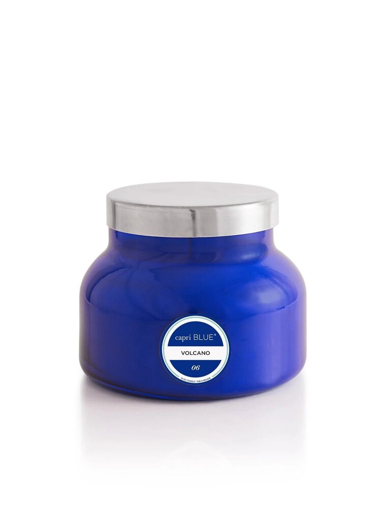 Capri BLUE 19oz Volcano Signature Jar Candle