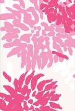 Caspari Guest Chrysanthemum Raspberry